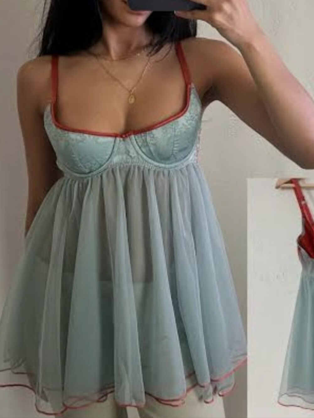 Victoria’s Secret Babydoll Top as seen on Caroline Forbes in The Vampire Diaries